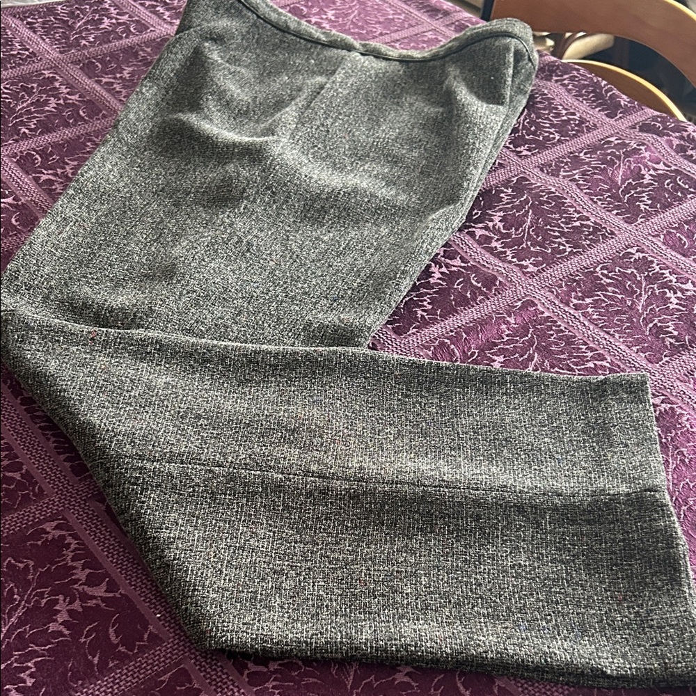 Jessica Charcoal Tweed Trousers